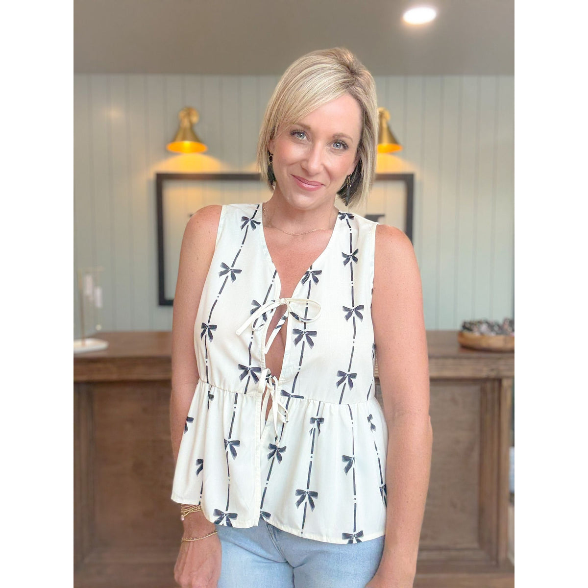 Annelise Bow Top