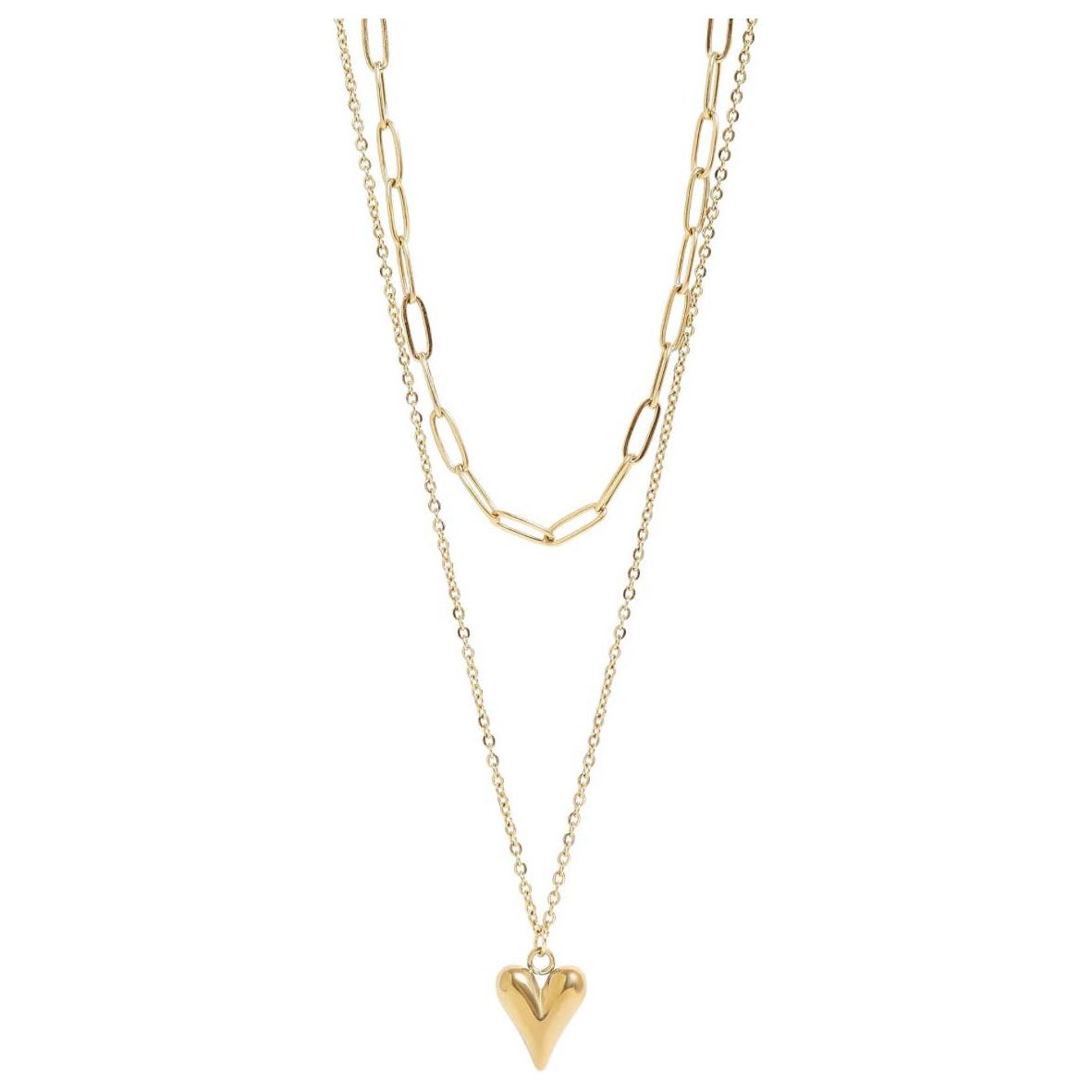 Camila Paperclip Necklace