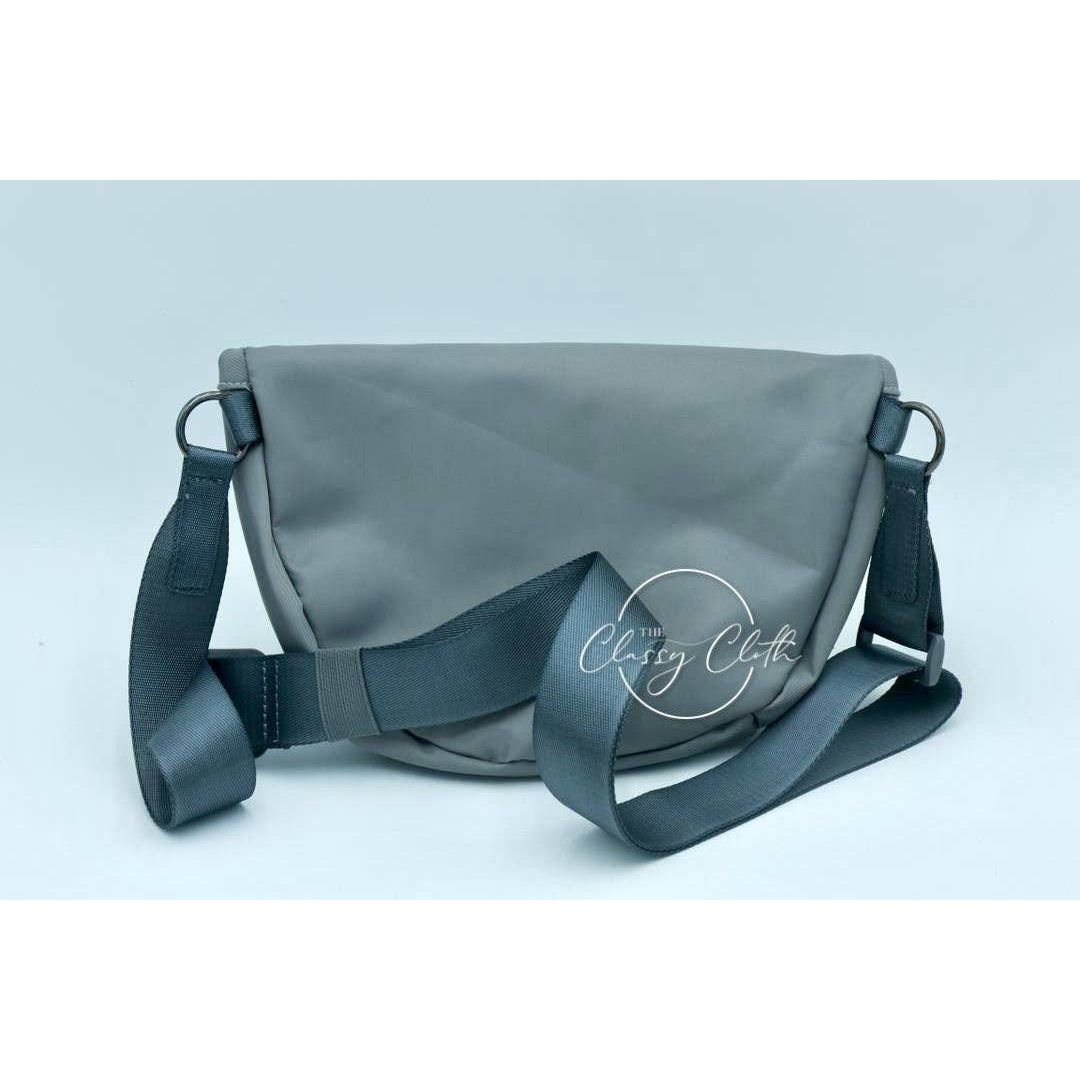 Grey Margot Moon Belt Bag