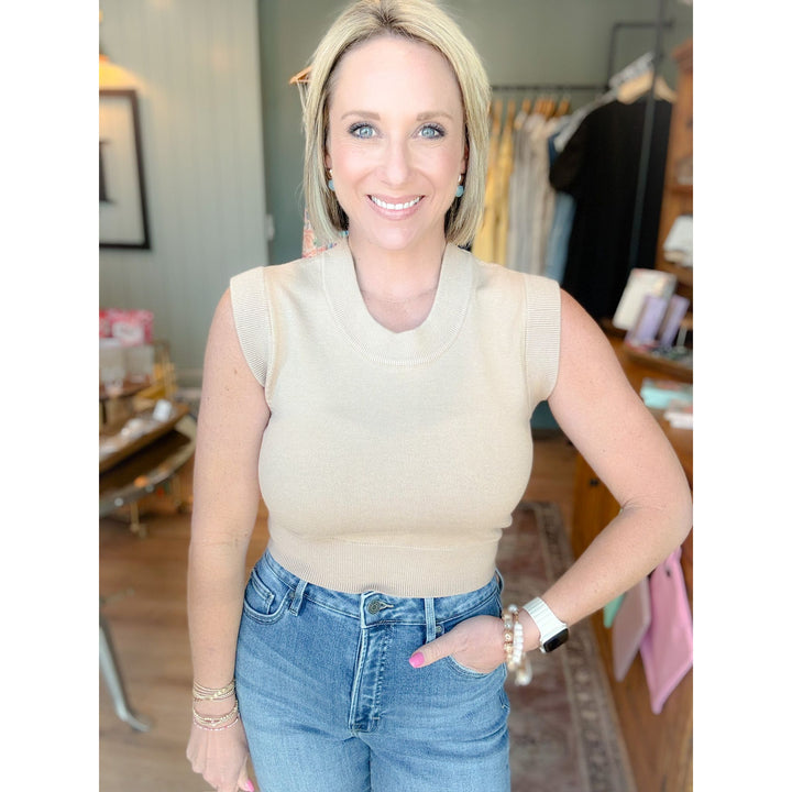 Harper Knit Sweater Tank