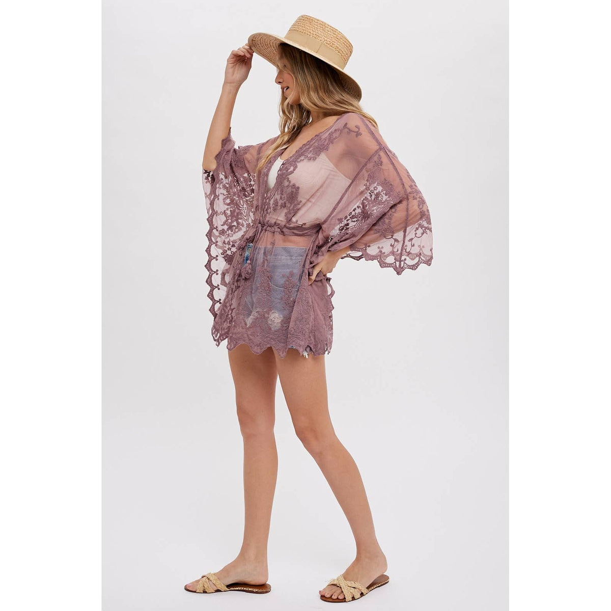 Lainey Lace Kimono