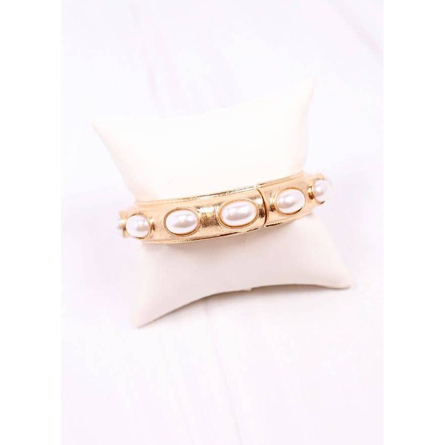 Harriette Pearl Bracelet