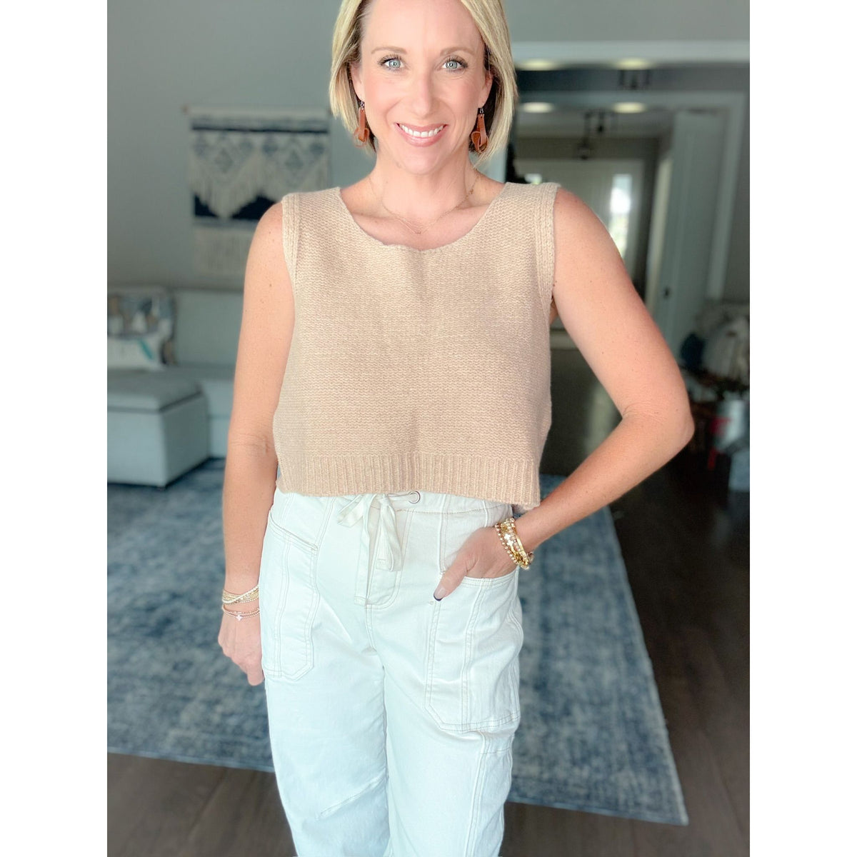 Audrey Tie Back Sweater