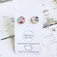 Cork Watercolor Studs