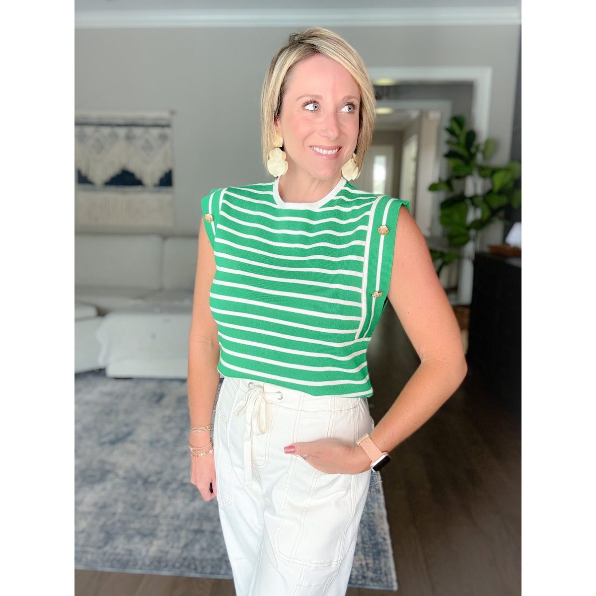 Harbor Days Button Tank