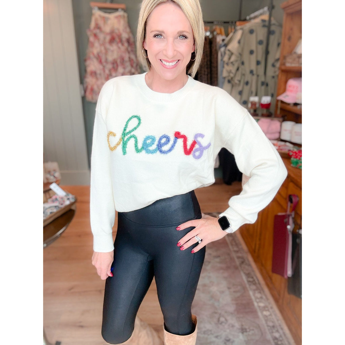 Confetti Cheers Sweater