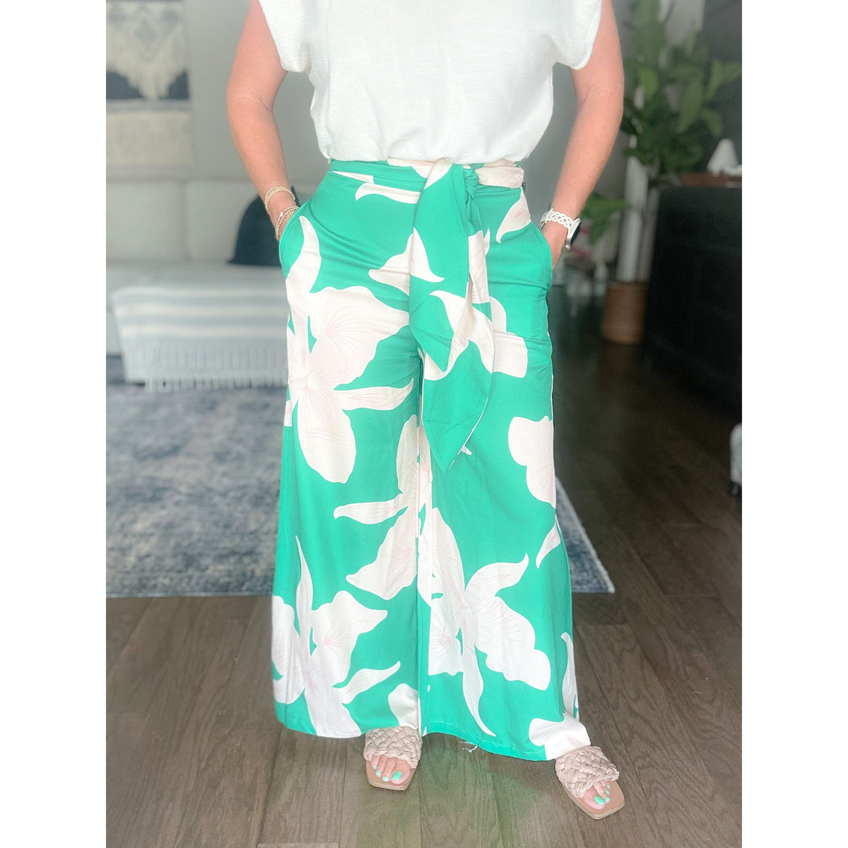 Felicia Tie Waist Pants