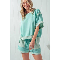 Julie Reverse Stitch Top