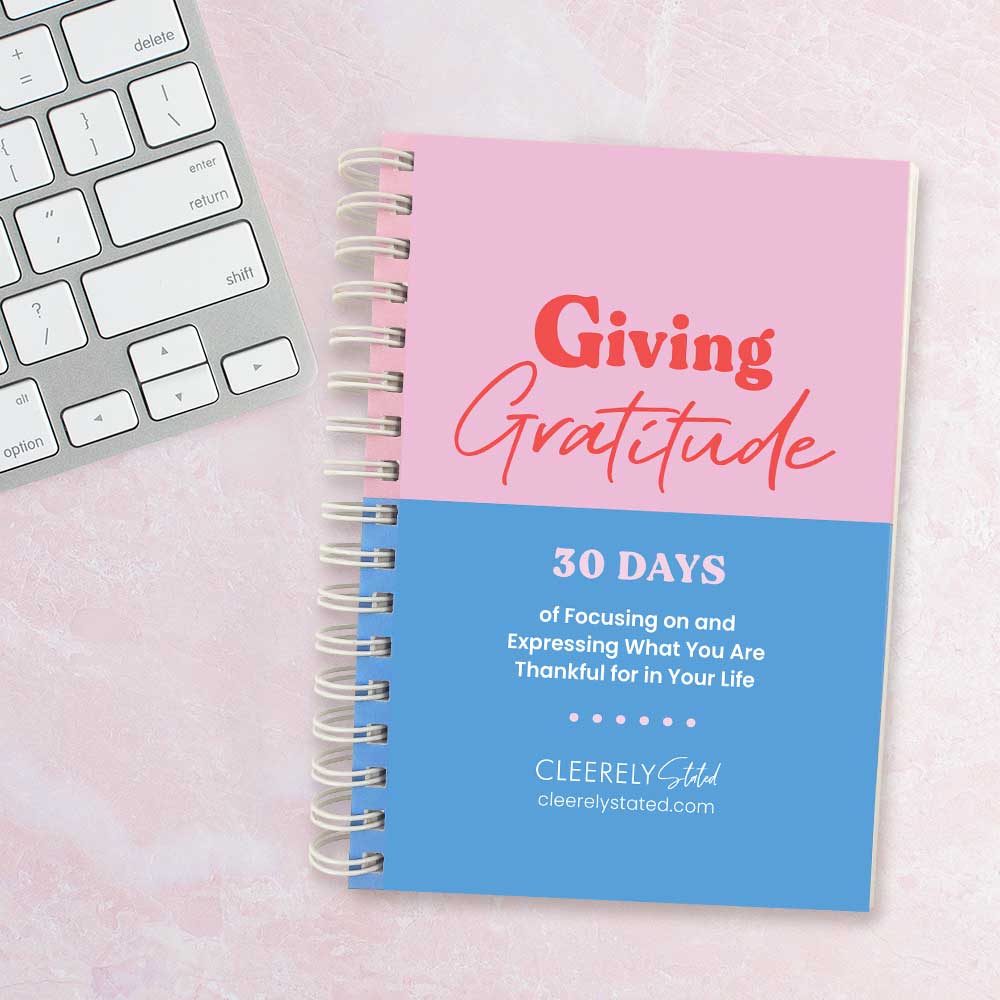 Giving Gratitude Journal