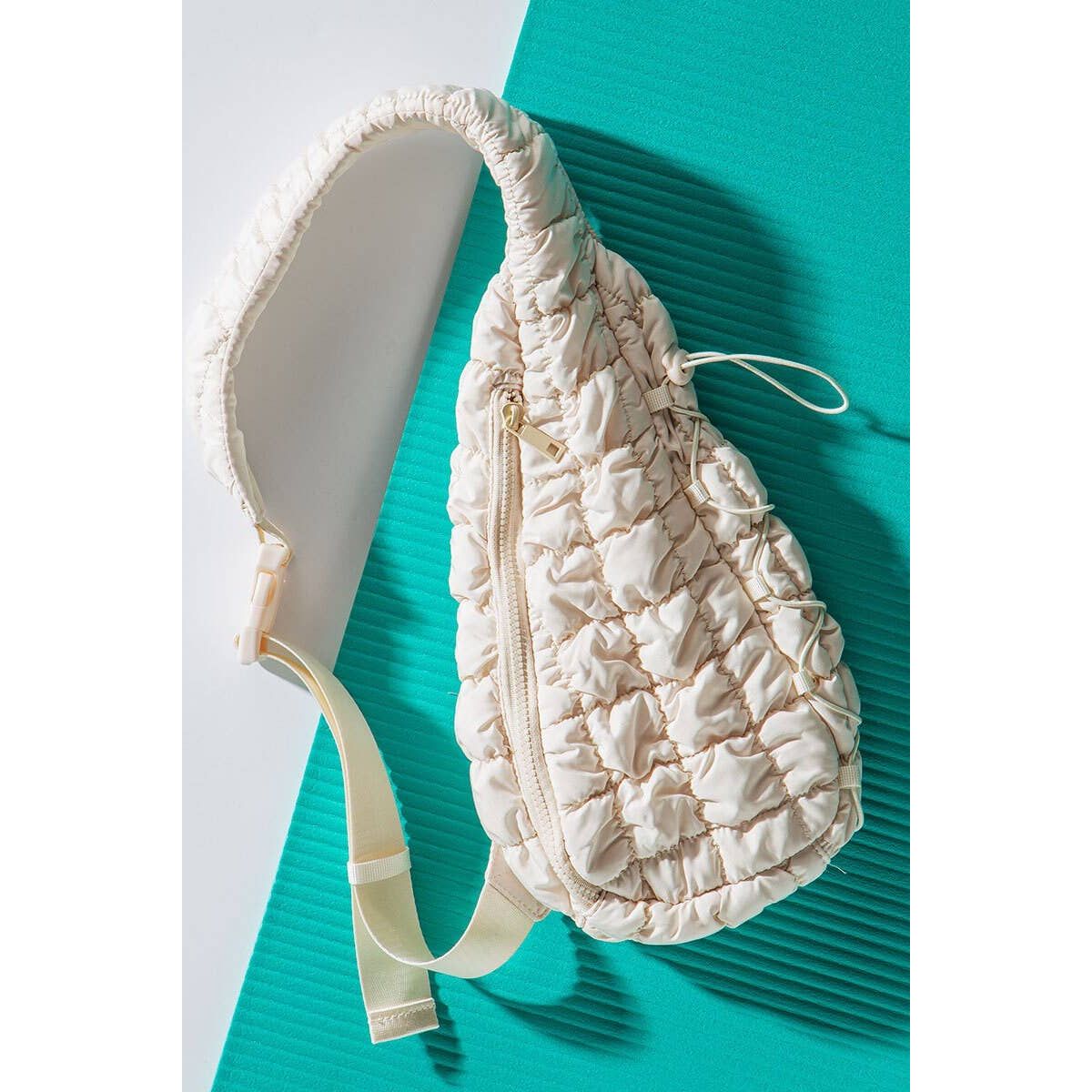 Quilted Crossbody Sling Bag