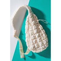 Quilted Crossbody Sling Bag