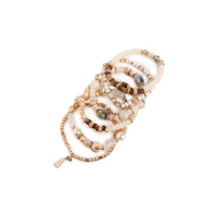 Multi-Stone Beads Stackable Bracelets