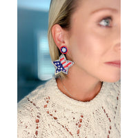 Party in the USA Star Earrings