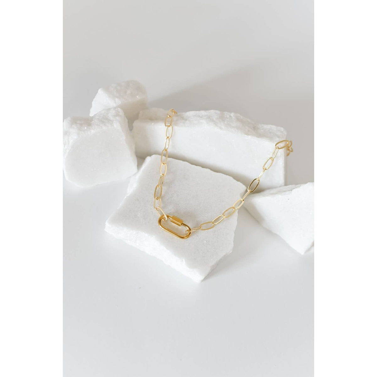 Leah Paperclip Necklace