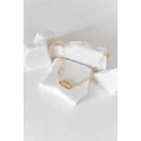 Leah Paperclip Necklace