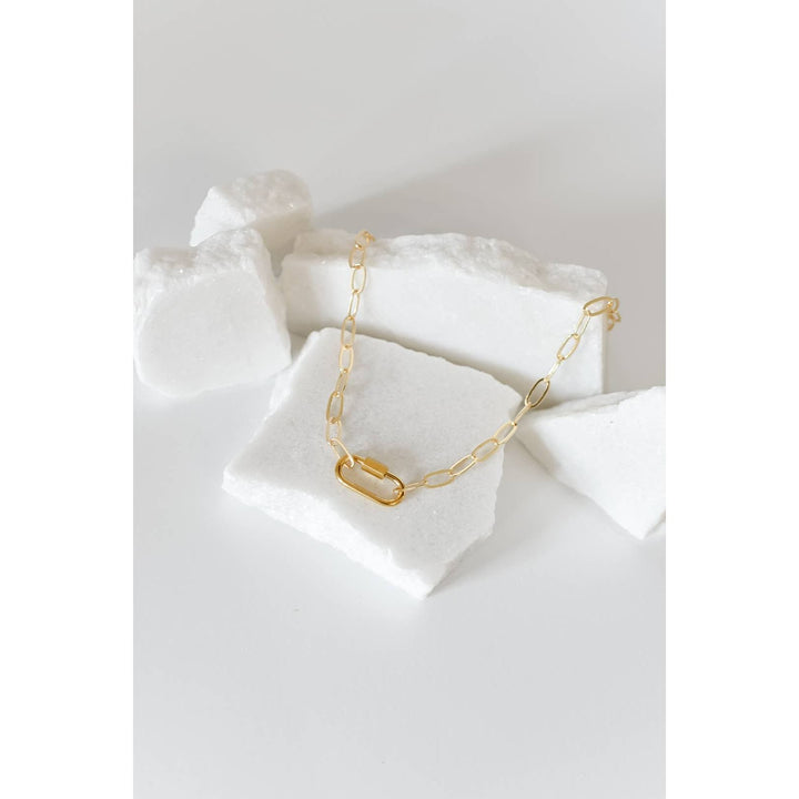 Leah Paperclip Necklace