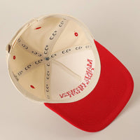 Make Heaven Crowded Embroidered Hat