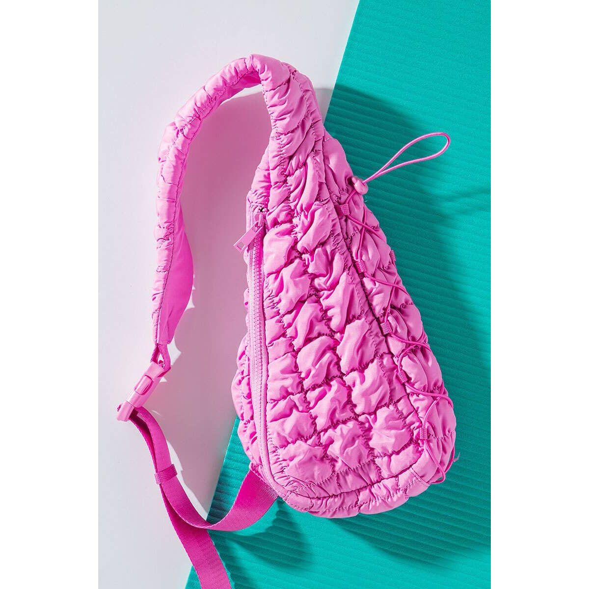 Quilted Crossbody Sling Bag