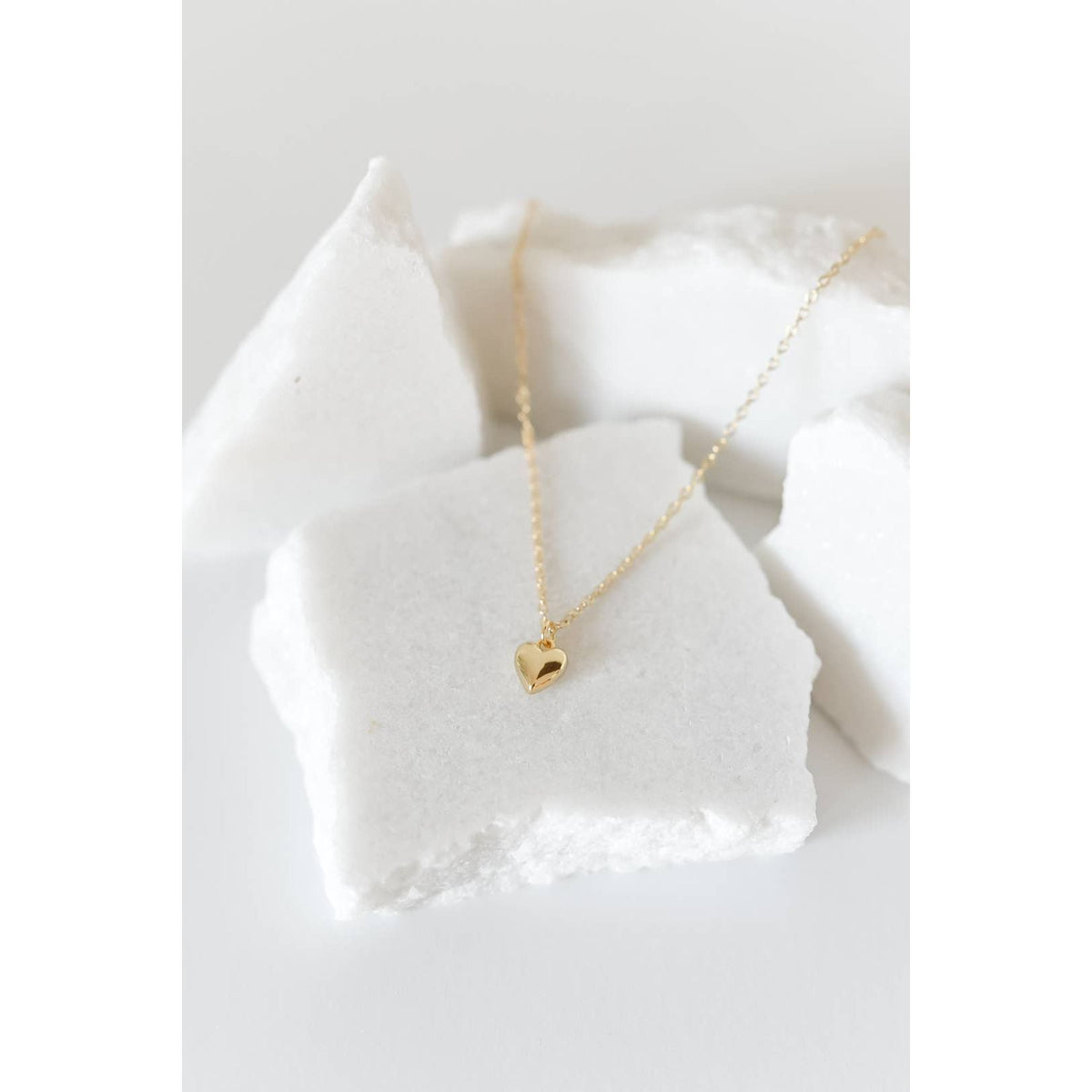 Blakely Bubble Heart Necklace