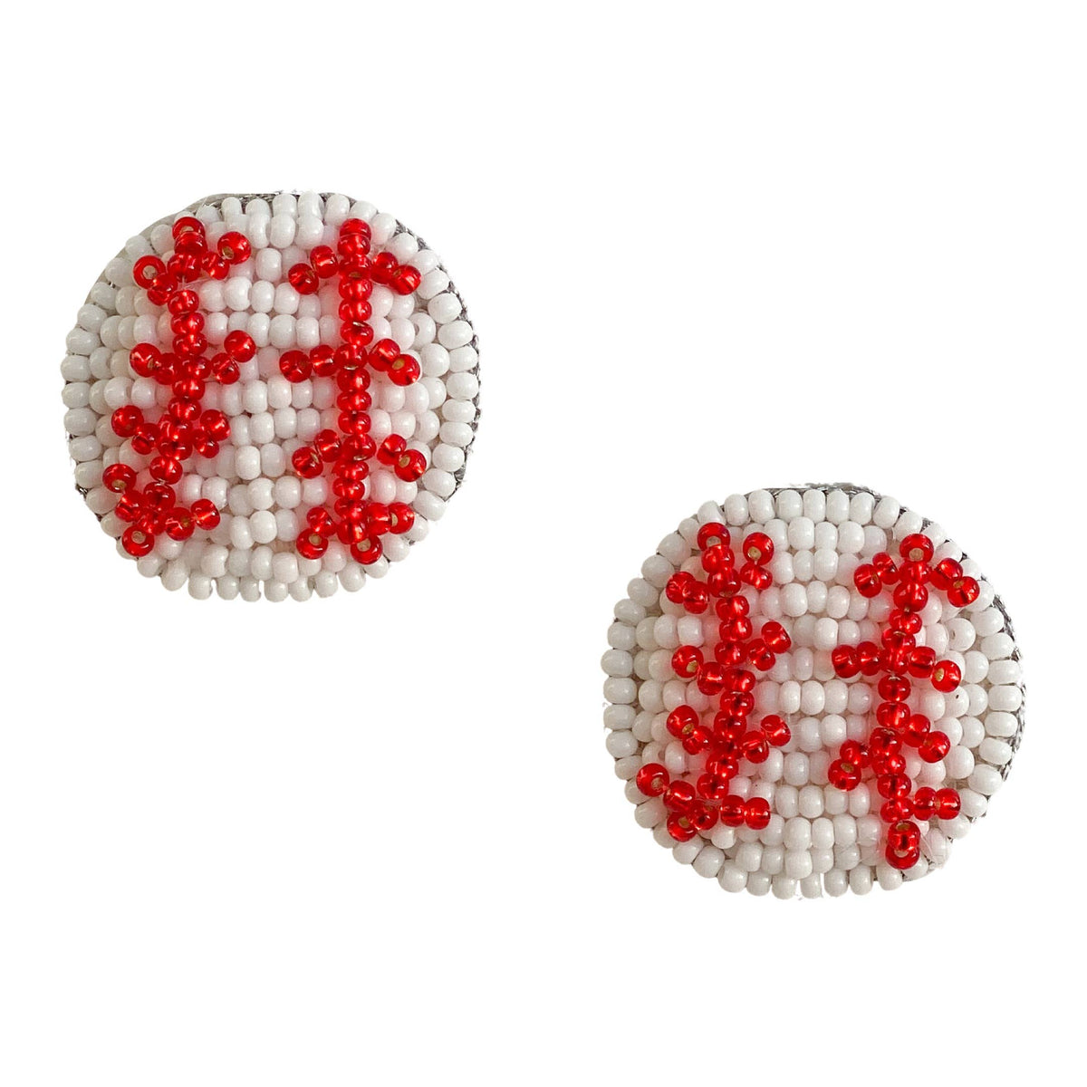 Baseball Stud Earrings