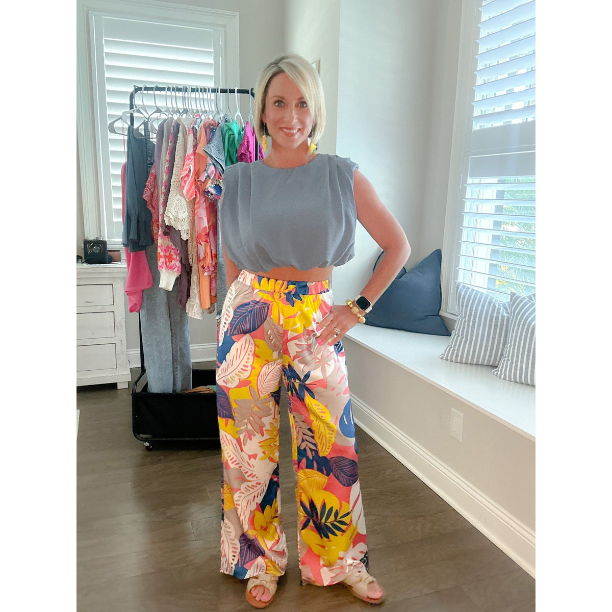 Hadley Sleeveless Crop Top