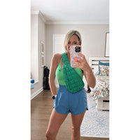 Quilted Crossbody Sling Bag