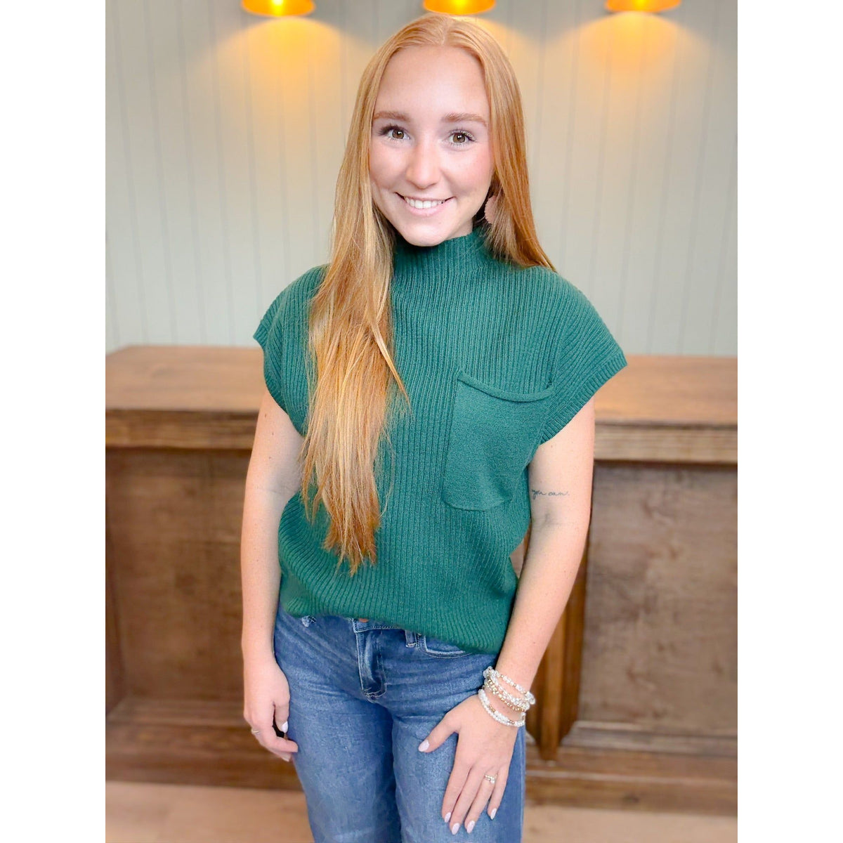 Ava Short Sleeve Sweater