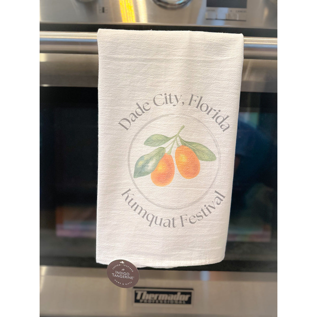 Dade City Kumquat Festival Tea Towel