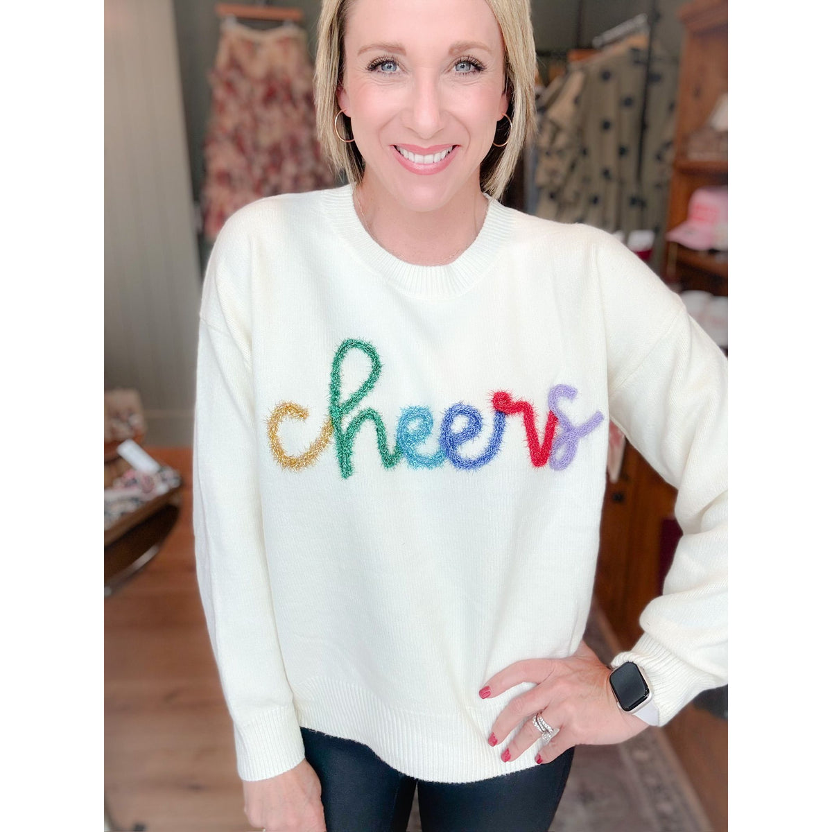 Confetti Cheers Sweater