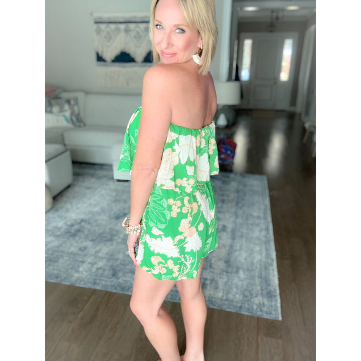 Coastal Grove Romper
