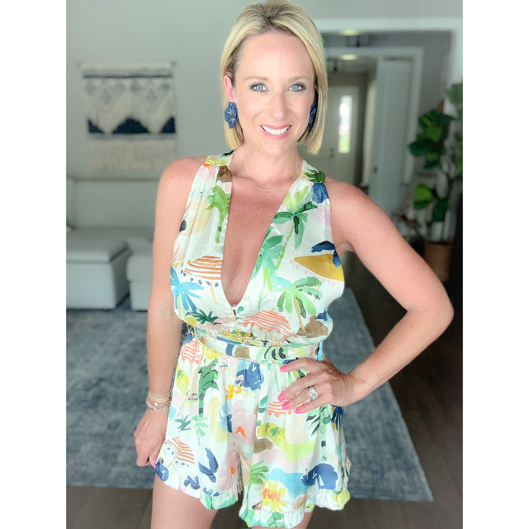 Paradise Island Romper