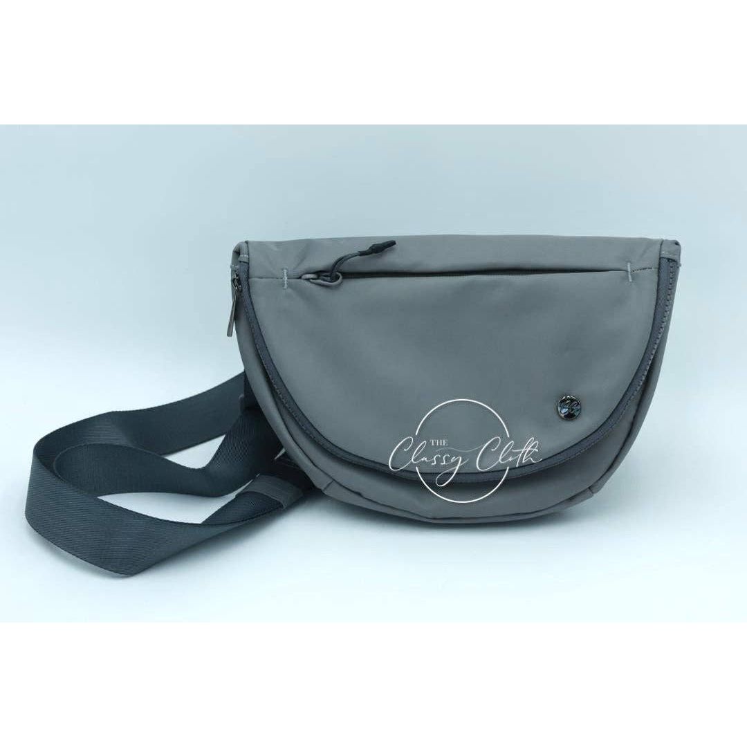 Grey Margot Moon Belt Bag