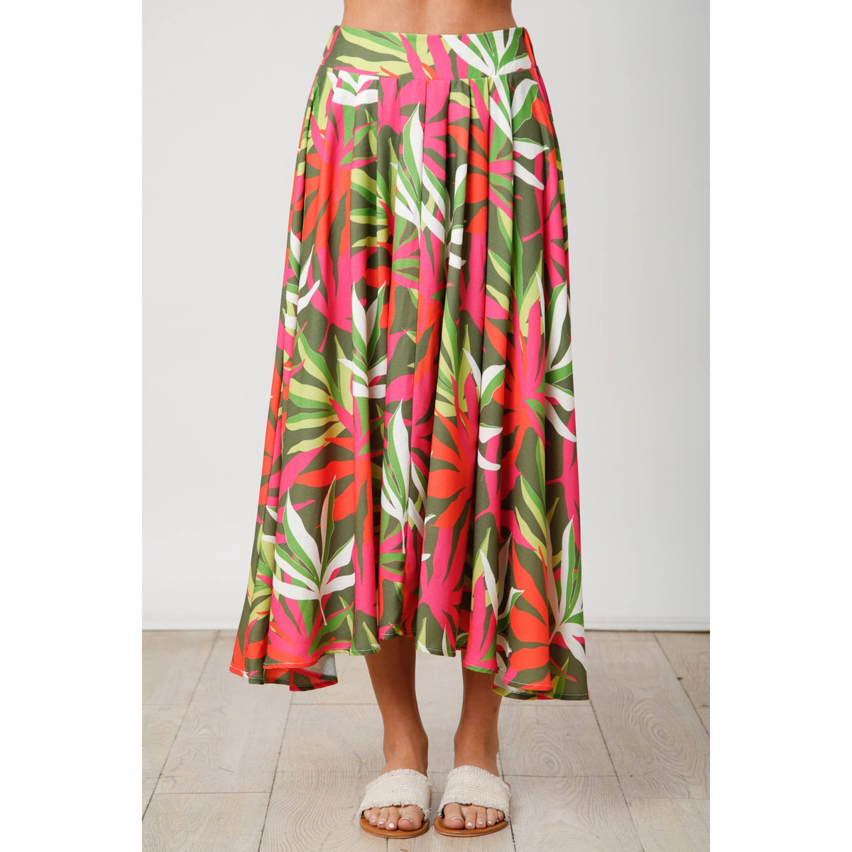 Tropic Like It's Hot Linen Skirt