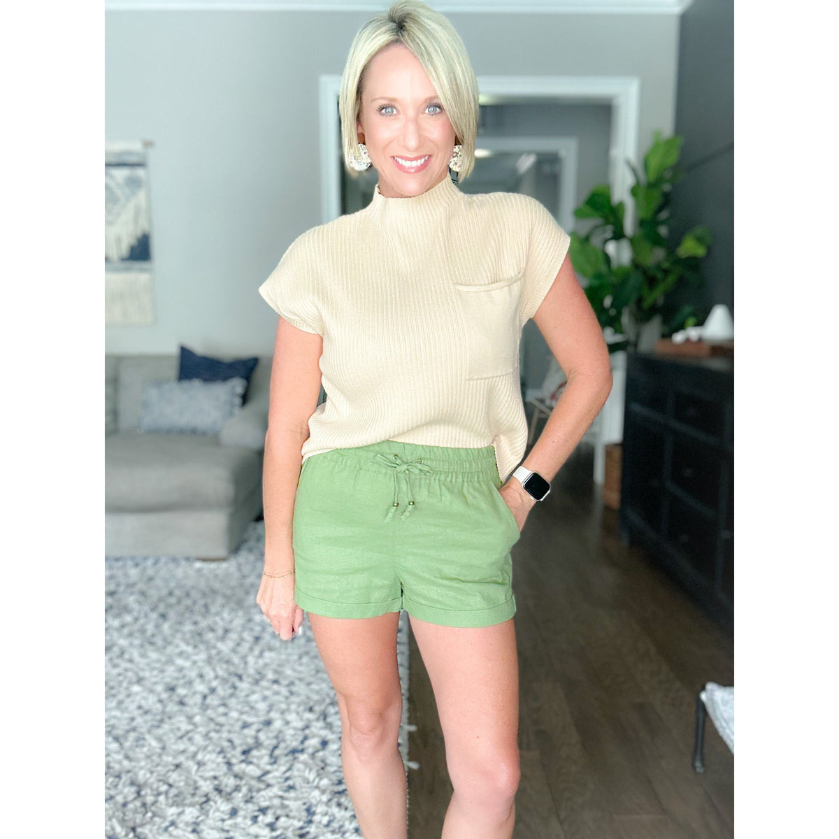 Ava Short Sleeve Sweater