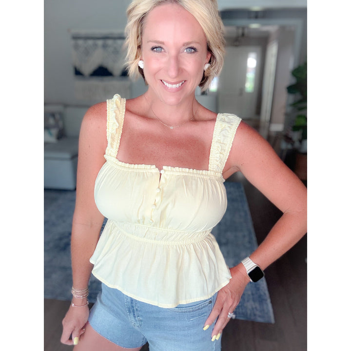 Darling Days Peplum Top