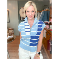 Dakota Quarter Zip Sweater Vest