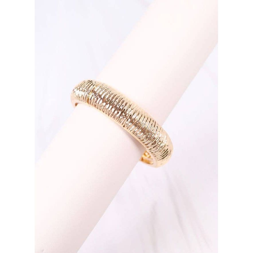 Bryton Ribbed Stretch Bracelet