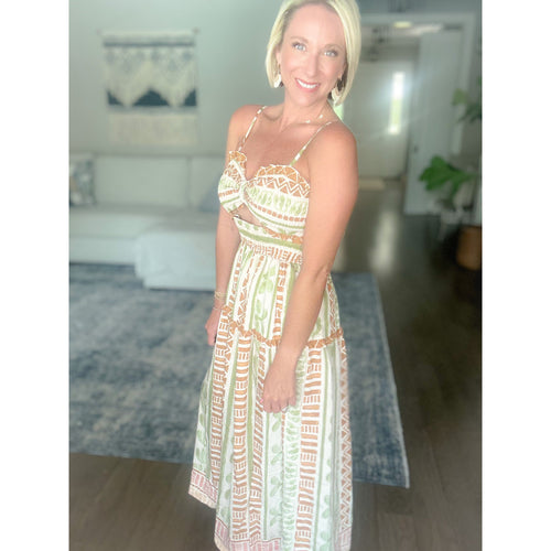 Bimini Cutout Maxi Dress