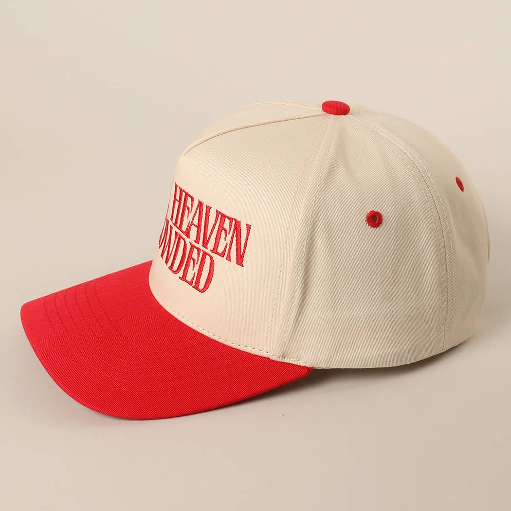 Make Heaven Crowded Embroidered Hat