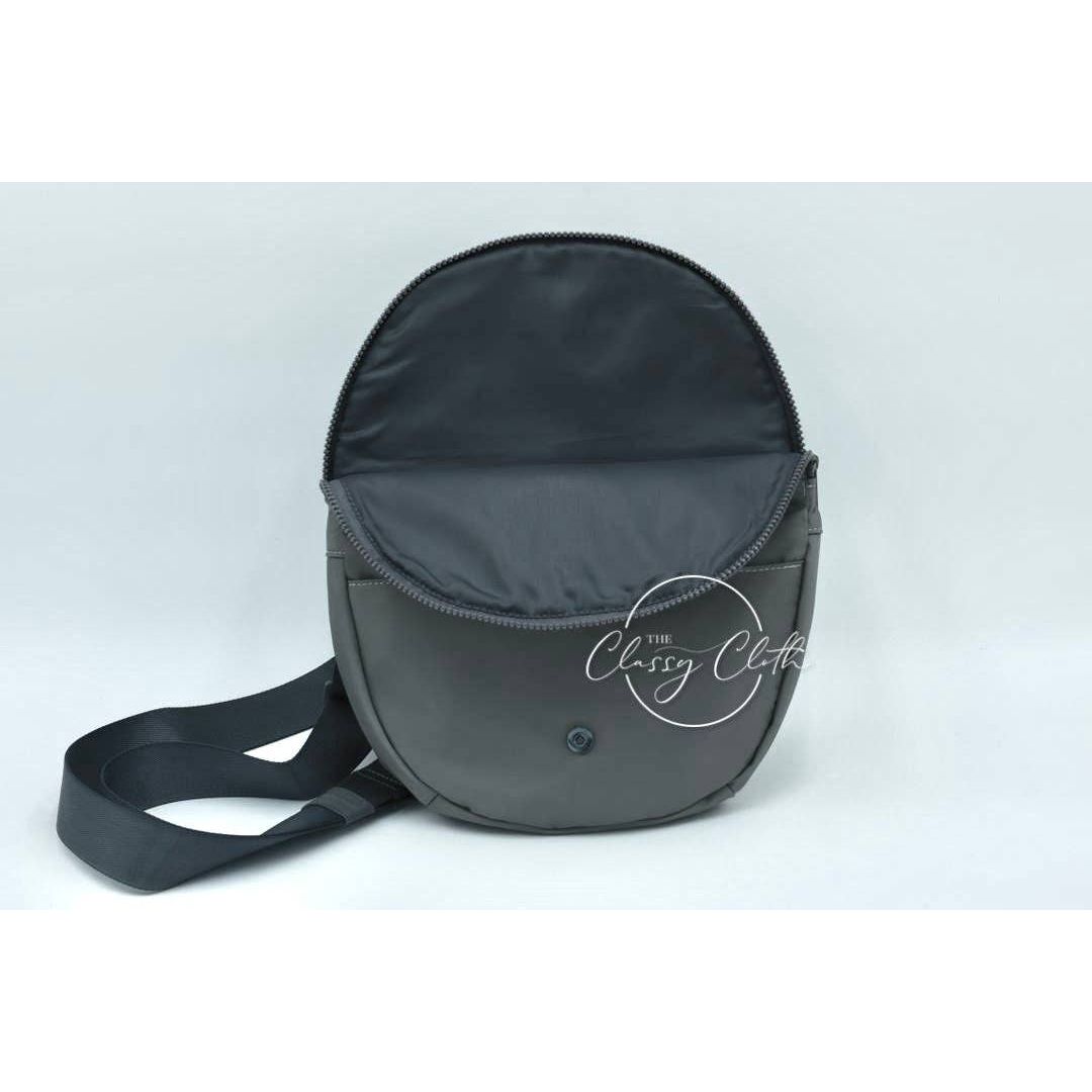 Grey Margot Moon Belt Bag