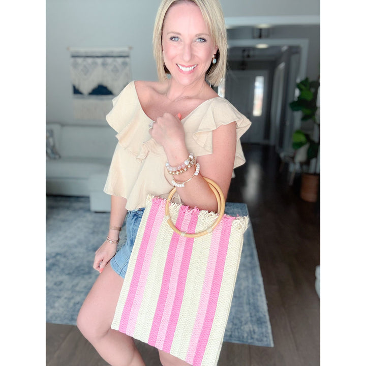 Petal & Palm Tote