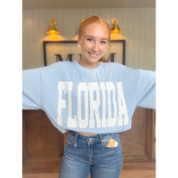 Florida Oversized Graphic Sweatshirt