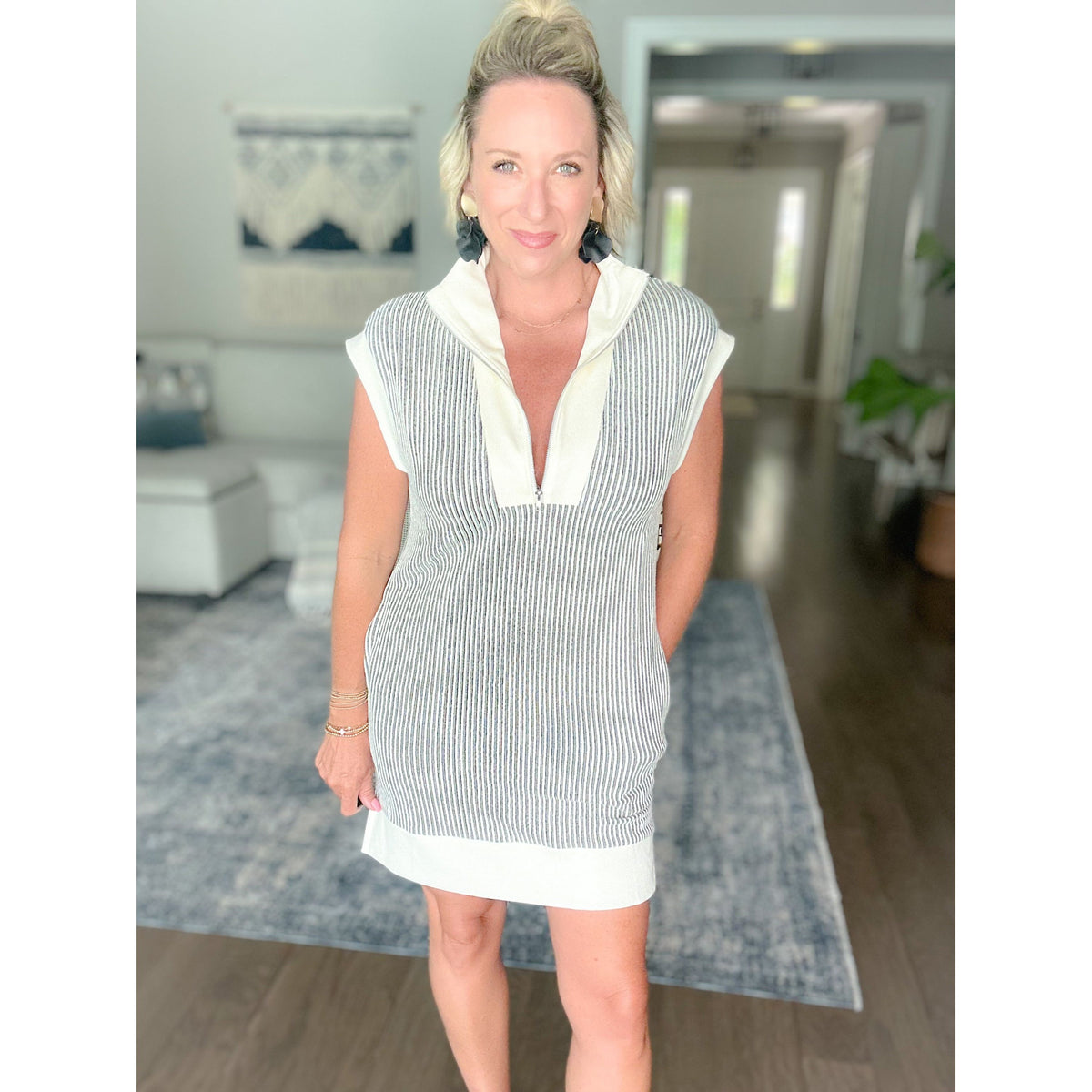 Palmer Half Zip Dress