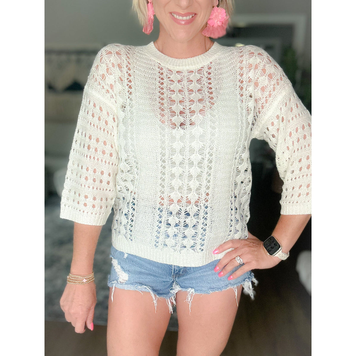 Seaside Escape Knit Sweater