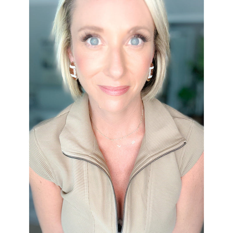 Friday Night Lights Football Earrings