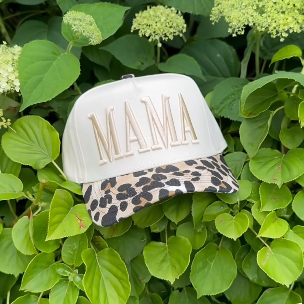 Leopard MAMA Hat