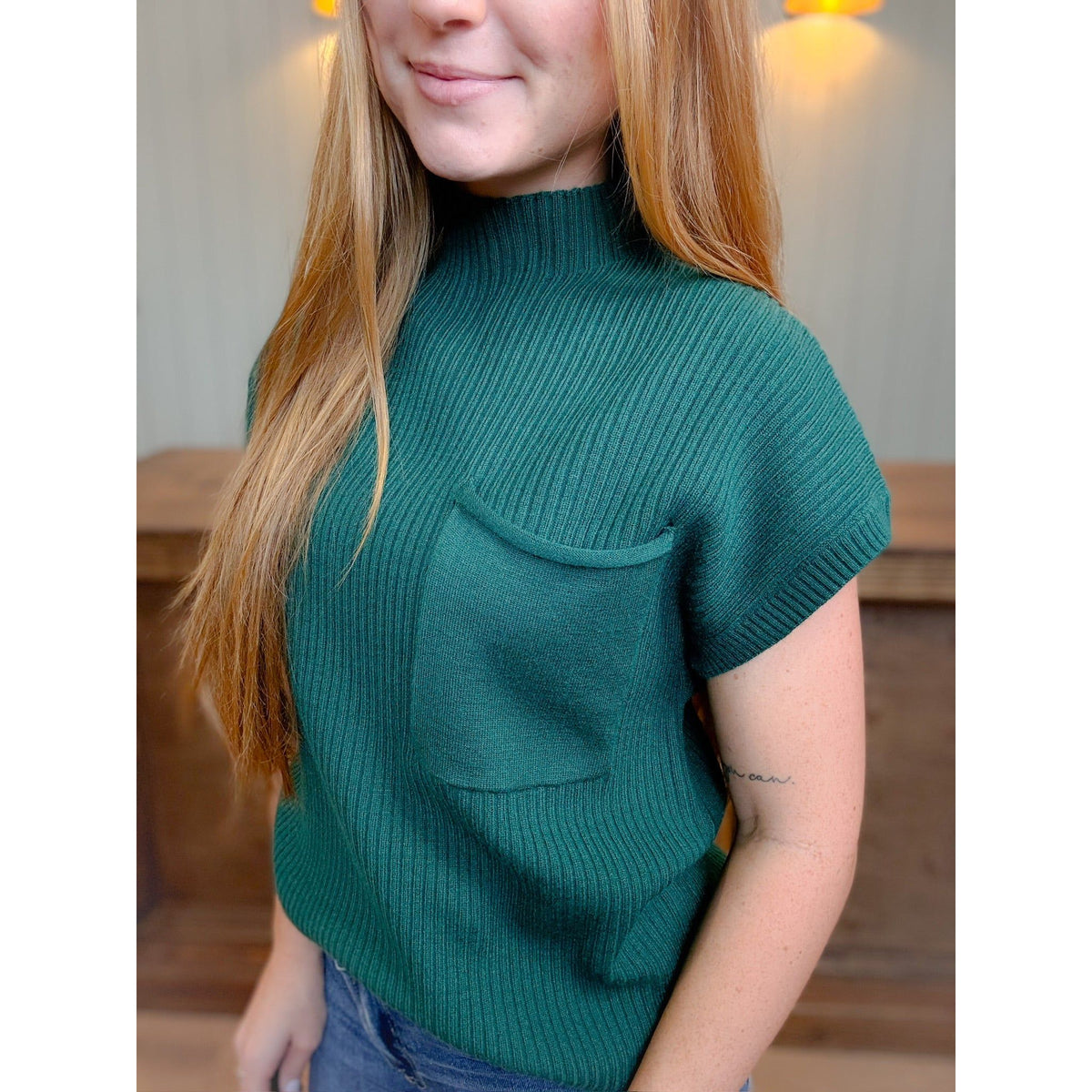 Ava Short Sleeve Sweater