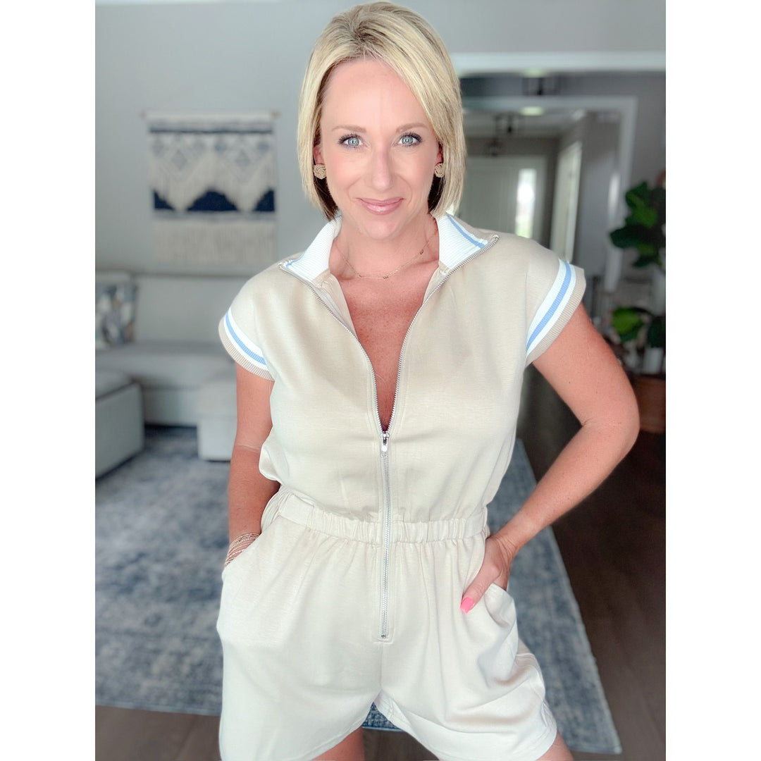 Hayes Zip Romper