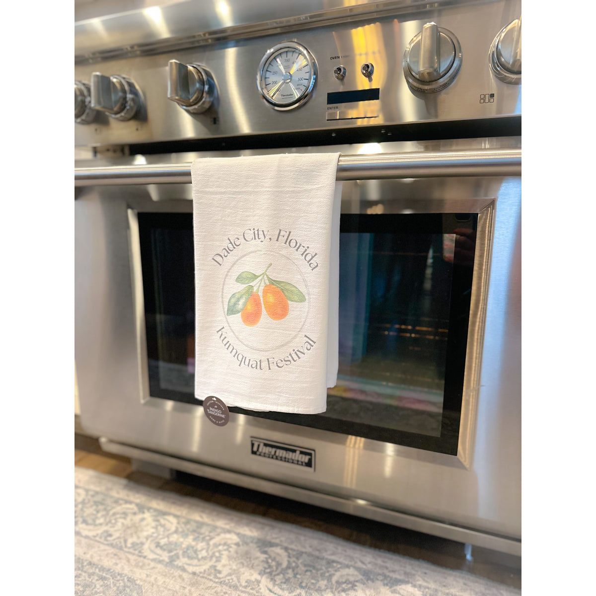 Dade City Kumquat Festival Tea Towel