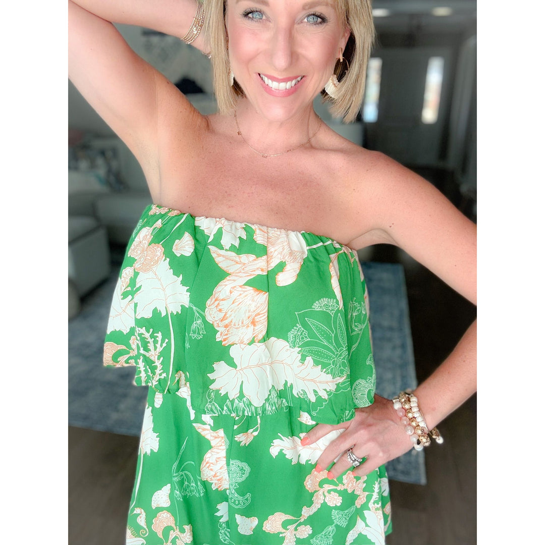 Coastal Grove Romper